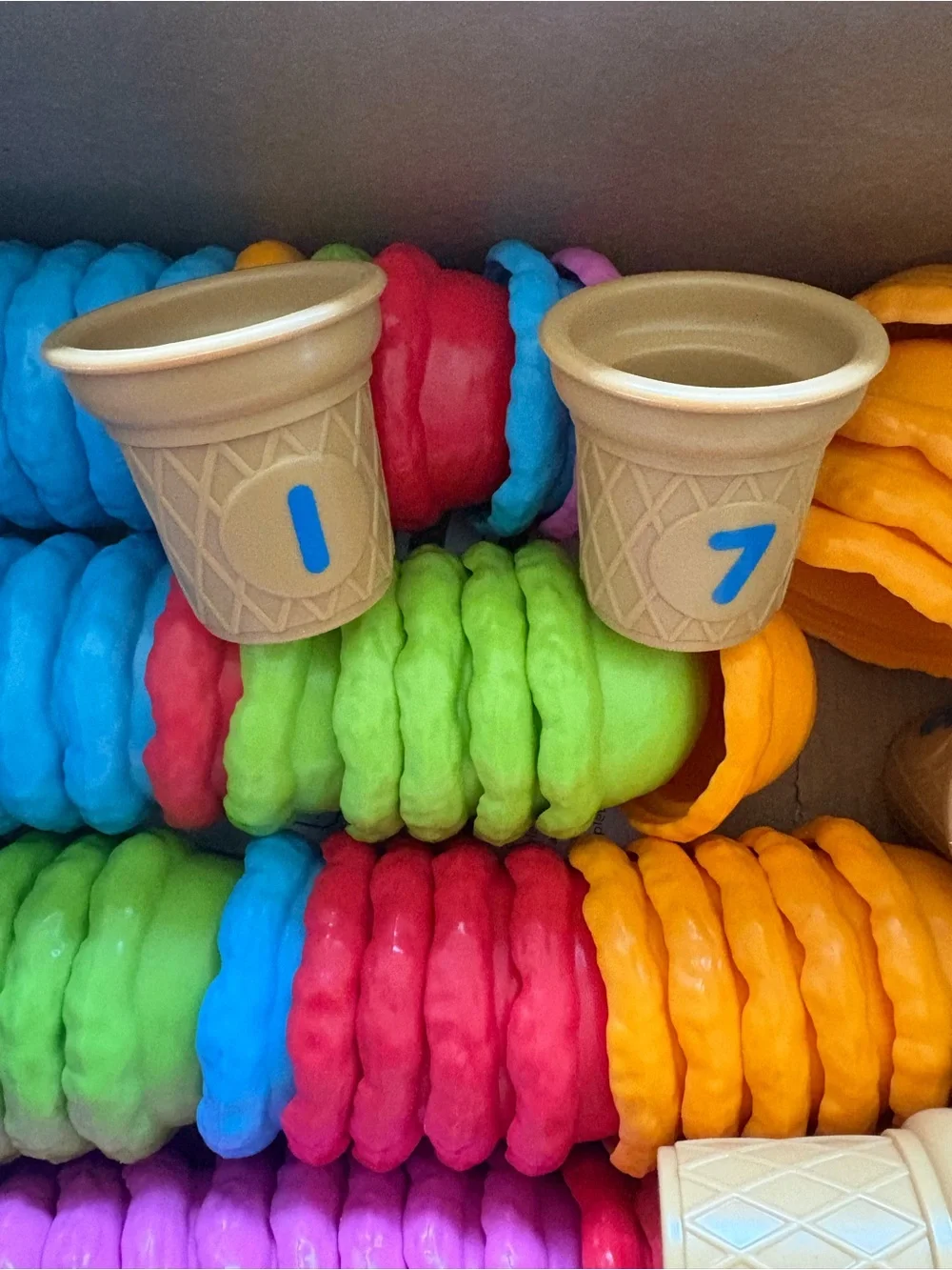 Lakeshore Counting Cones Educational Stacking Toy - Multicolor - Picture 5 of 5